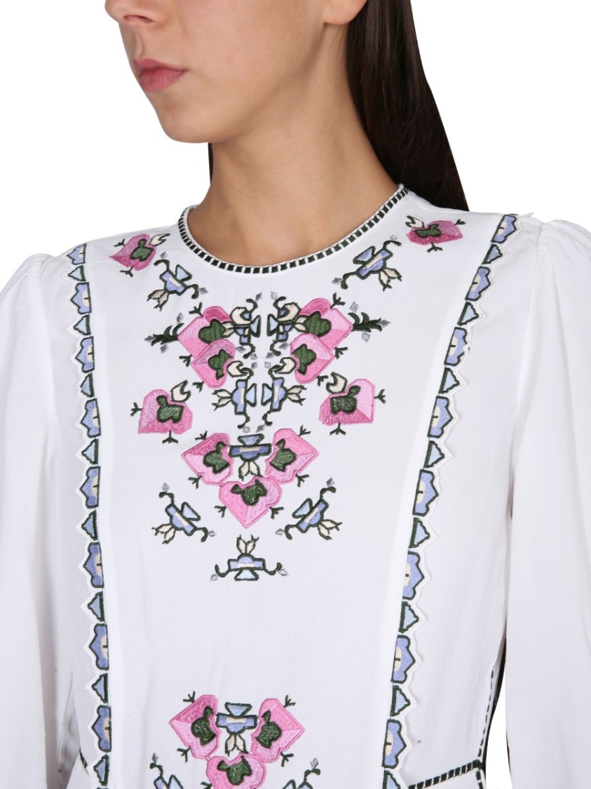 Shop Isabel Marant Sonia Dress In White