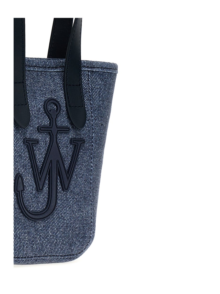 Jw Anderson J.w.anderson 'mini Belt' Shopping Bag In Blue