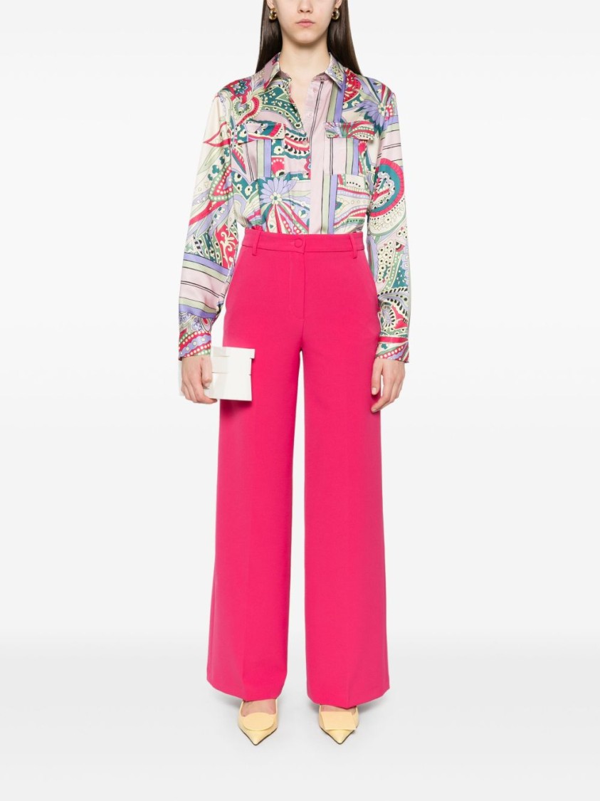 LIU •JO LIU JO PAISLEY PRINT MULTICOLOUR SHIRT