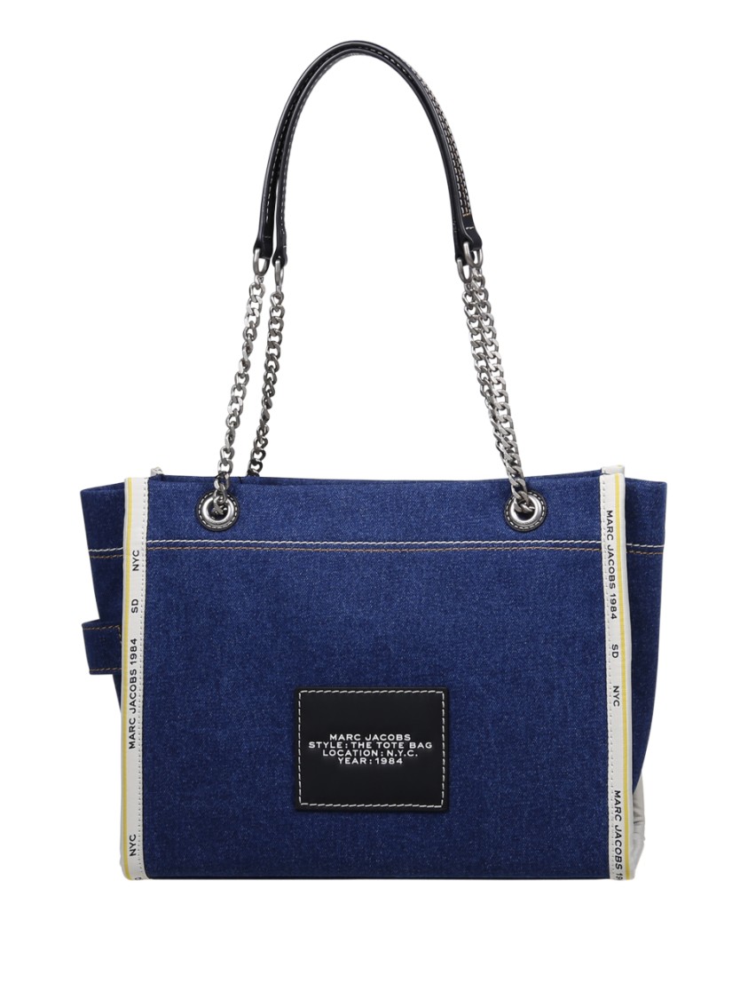 Shop Marc Jacobs The Medium Tote In Blue