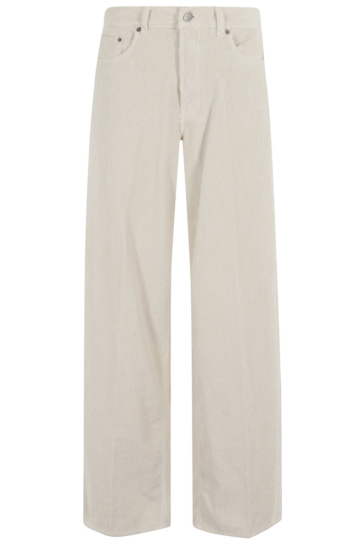 デニム・ジーパン Haikure Wide-Leg Corduroy Jeans With Classic Five-Pocket Haikure Wide-Leg Corduroy With Classic Five-Pocket Design