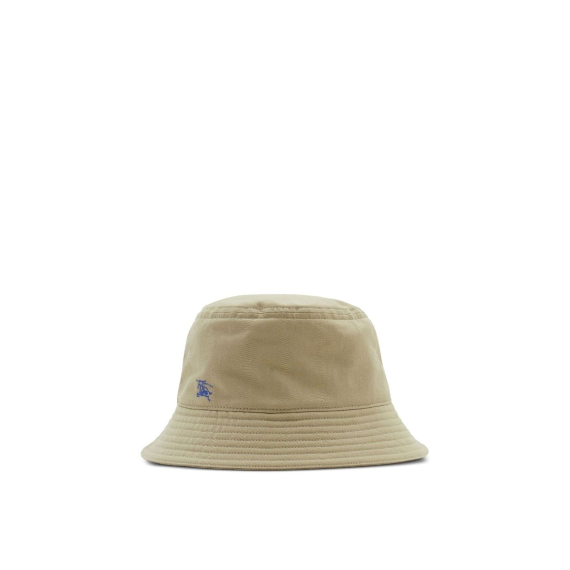 Burberry Equestrian Knight Embroidered Cotton Bucket Hat In Neutrals