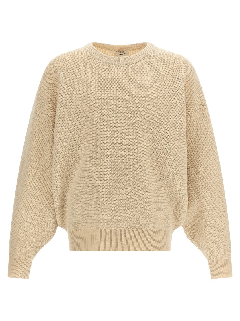 Fear Of God Wool Sweater Sweaters And Cardigans Beige In Neutral