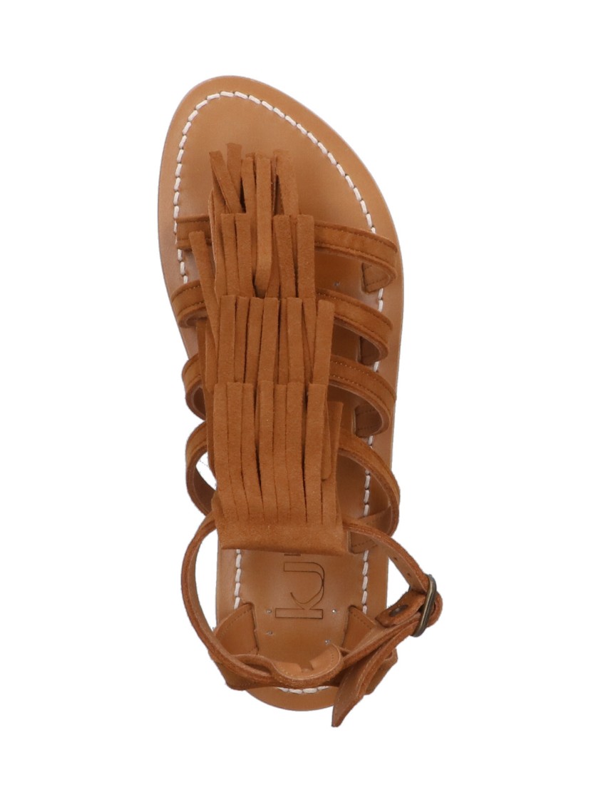 Kjacques K Jacques St Tropez Fregate' Slingback Sandals – Brown