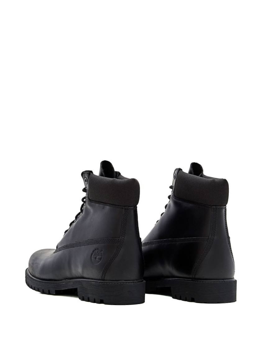 Timberland Heritage 6 Inch Lace Up Waterproof Boot In Black
