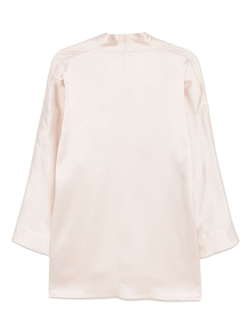 Shop Antonelli Relaxed Fit Blouse With Deep V-neckline
