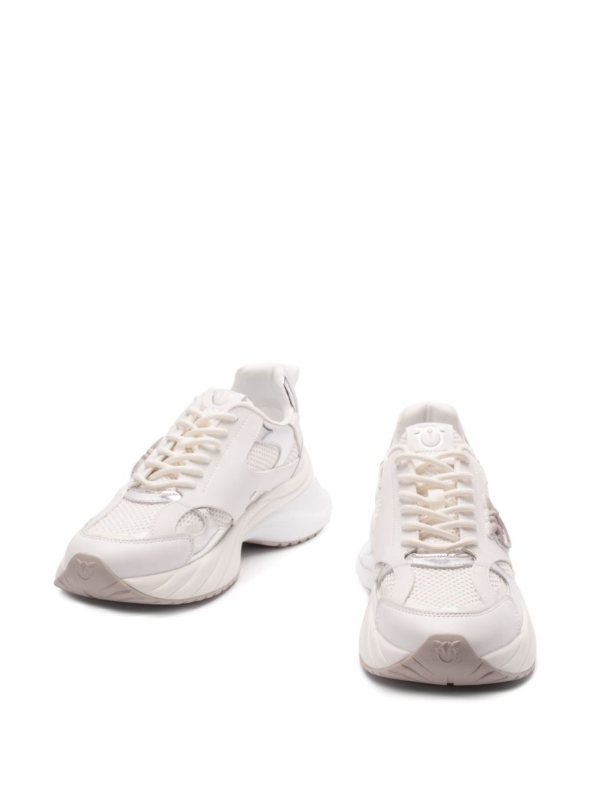 Pinko Ariel Low-top Running Sneakers In White