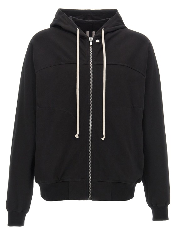 Rick Owens 'Windbreaker' Hoodie in Black | THE LIST