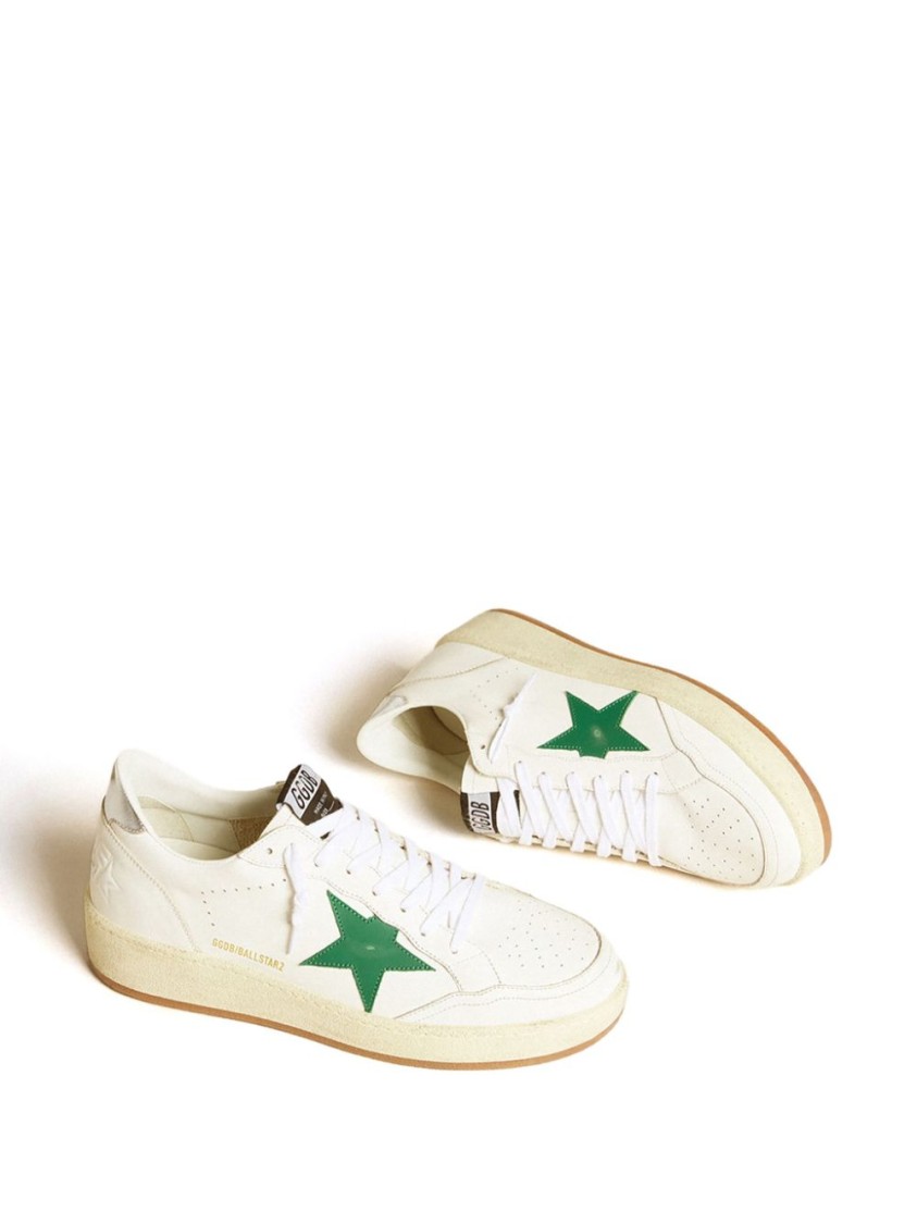 Shop Golden Goose White Low-top Sneakers