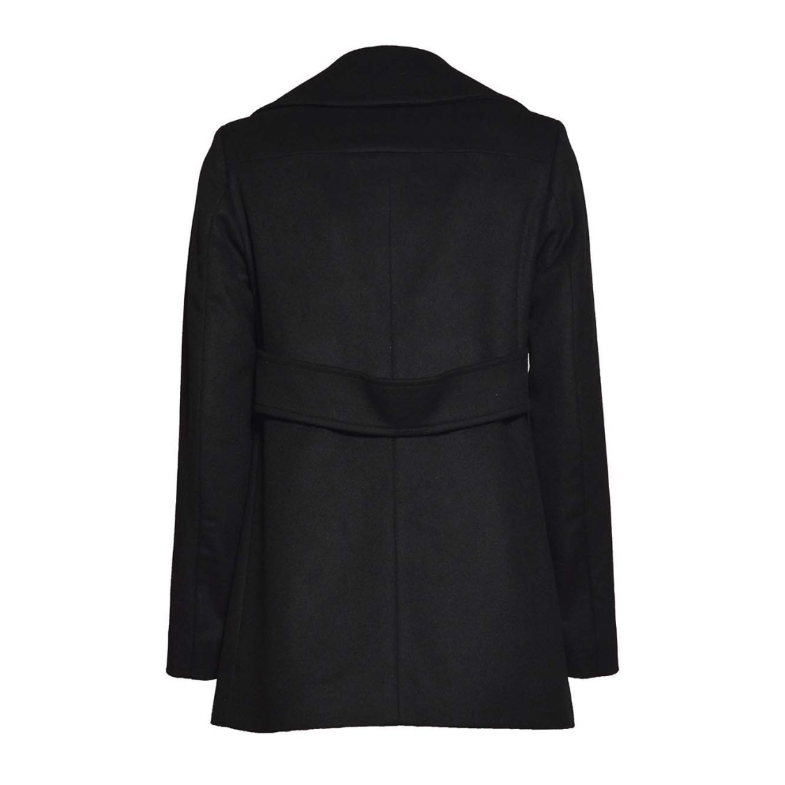 MAISON MICHEL MAISON MICHEL DOUBLE-BREASTED WOOL-CASHMERE BLEND SHORT COAT 