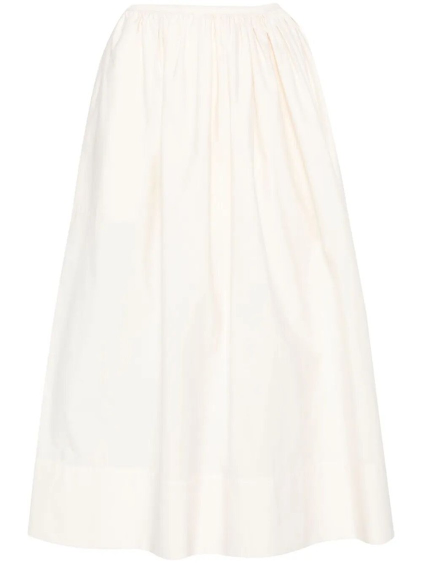 Philosophy Di Lorenzo Serafini Flowing Midi Skirt With Gathered Waist