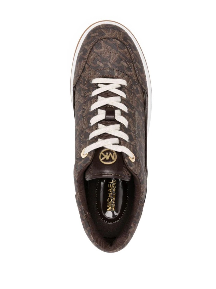 Michael Kors Hayes Lace Up In Brown
