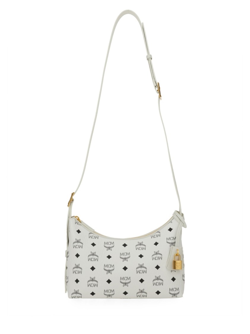 Mcm Logo-print Shoulder Bag