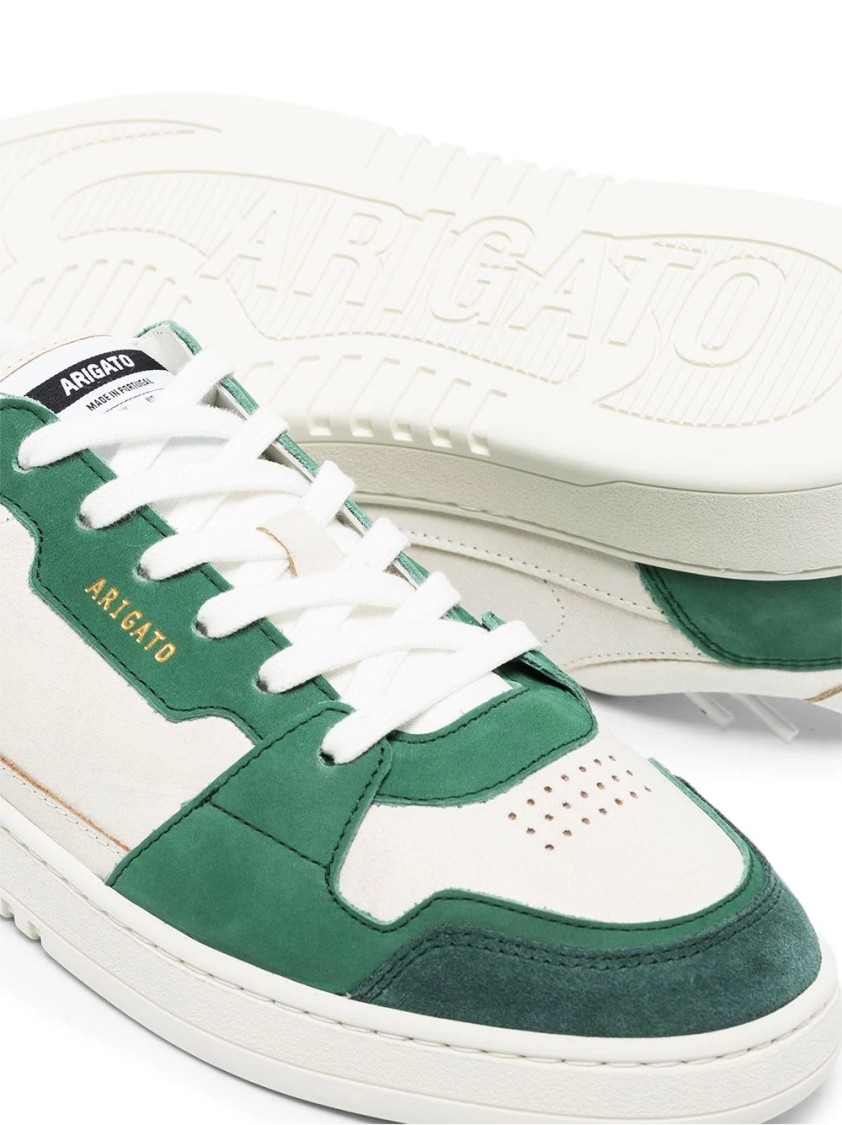 Axel Arigato Sneaker Perforated Detailing Flat Sole In Green