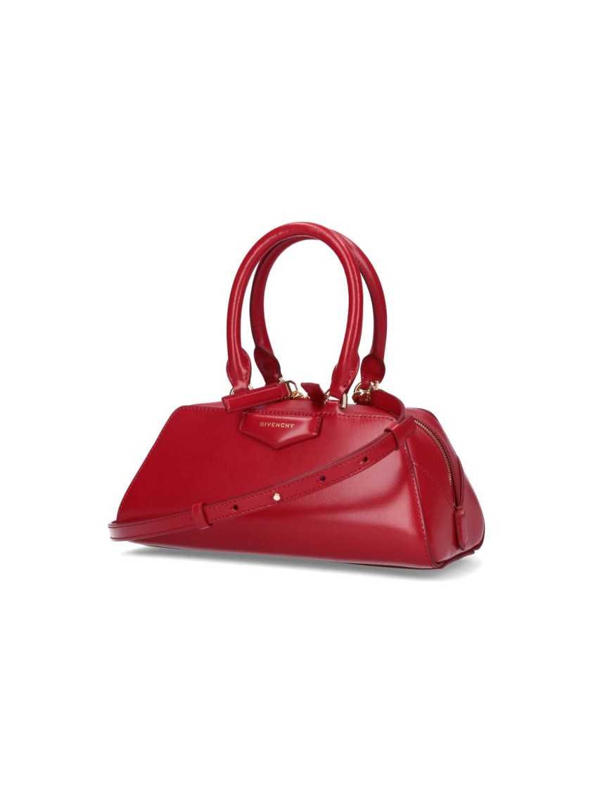 ショルダーバッグ・ポシェット Givenchy Structured Red Shoulder Bag With Versatile Design Givenchy Structured Red Shoulder Bag With Versatile Design