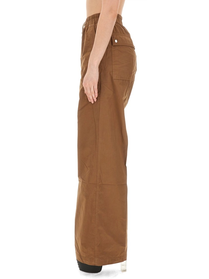Rick Owens Drkshdw Drkshdw By Rick Owens Cotton Pants In Brown