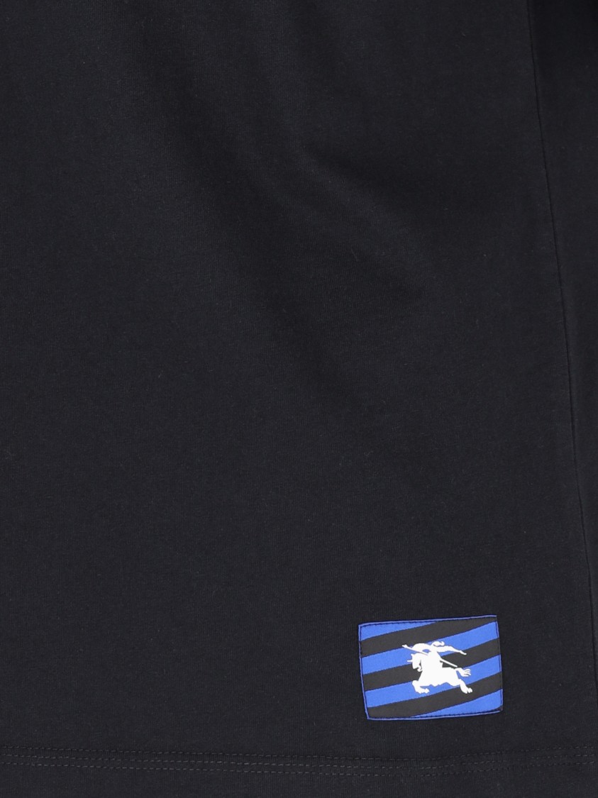 Burberry T-shirt With Round Neck And Short Sleeves