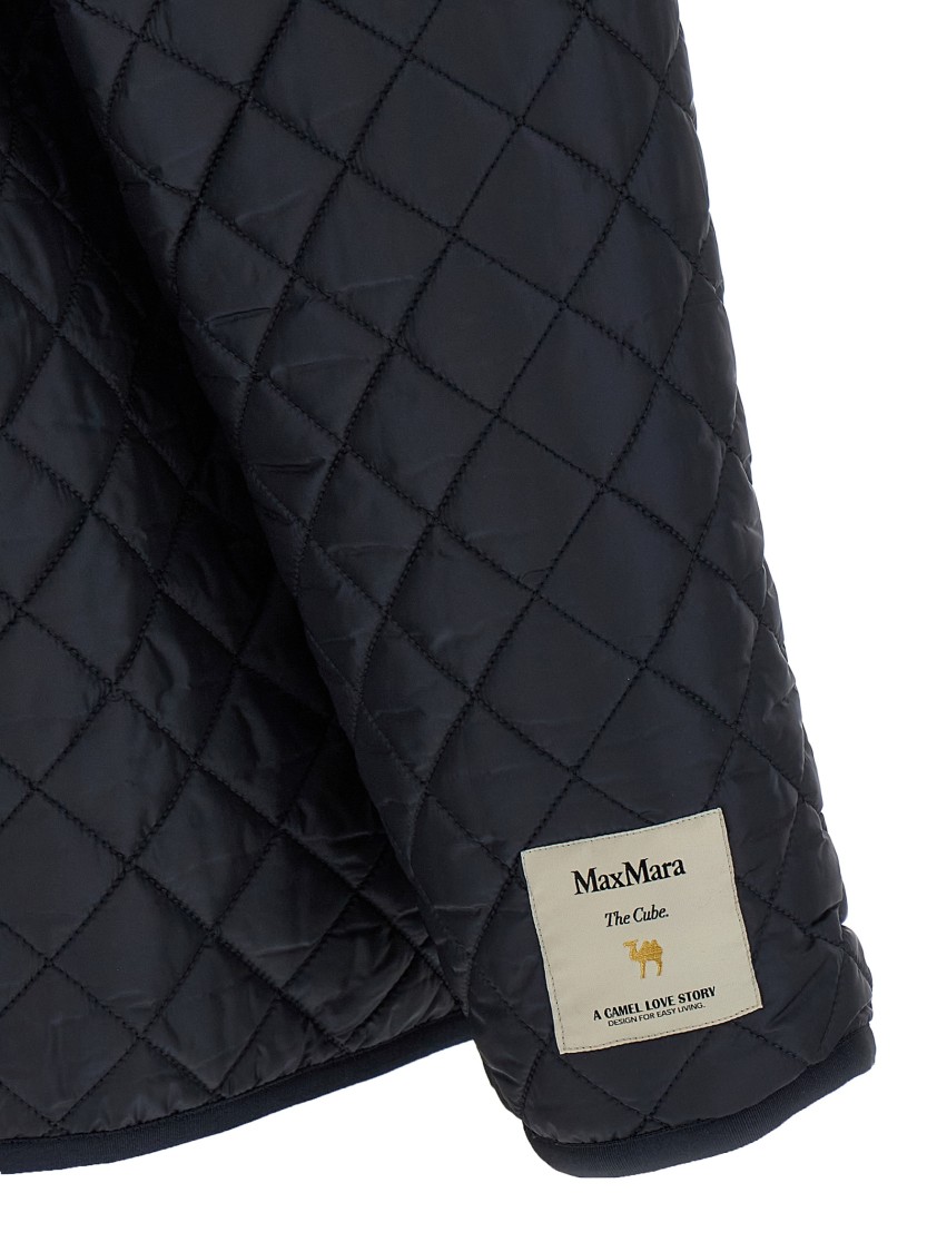 Max Mara 'leo' Reversible Jacket In Black