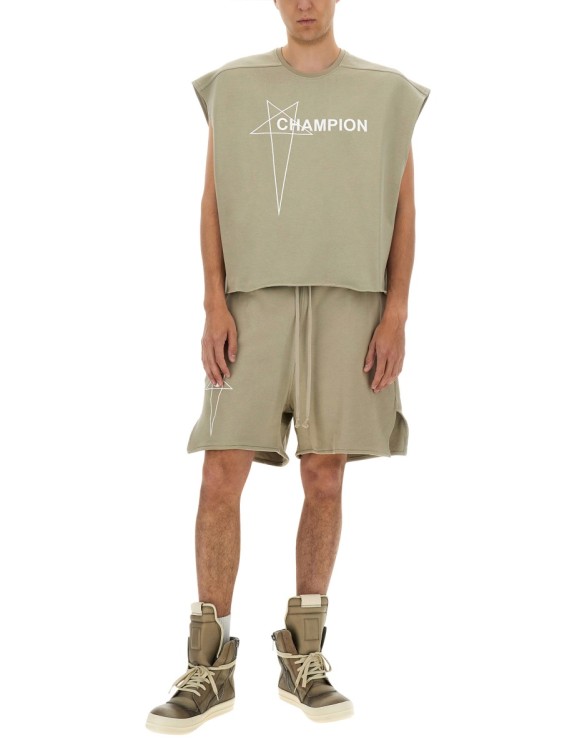 Champion X Rick Owens Cropped Micro Tatlin T-Shirt | THE LIST