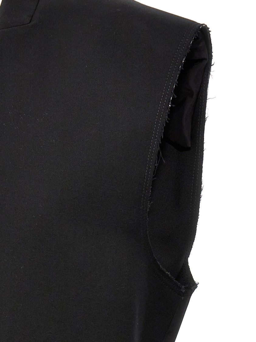 Jil Sander Gilet In Black