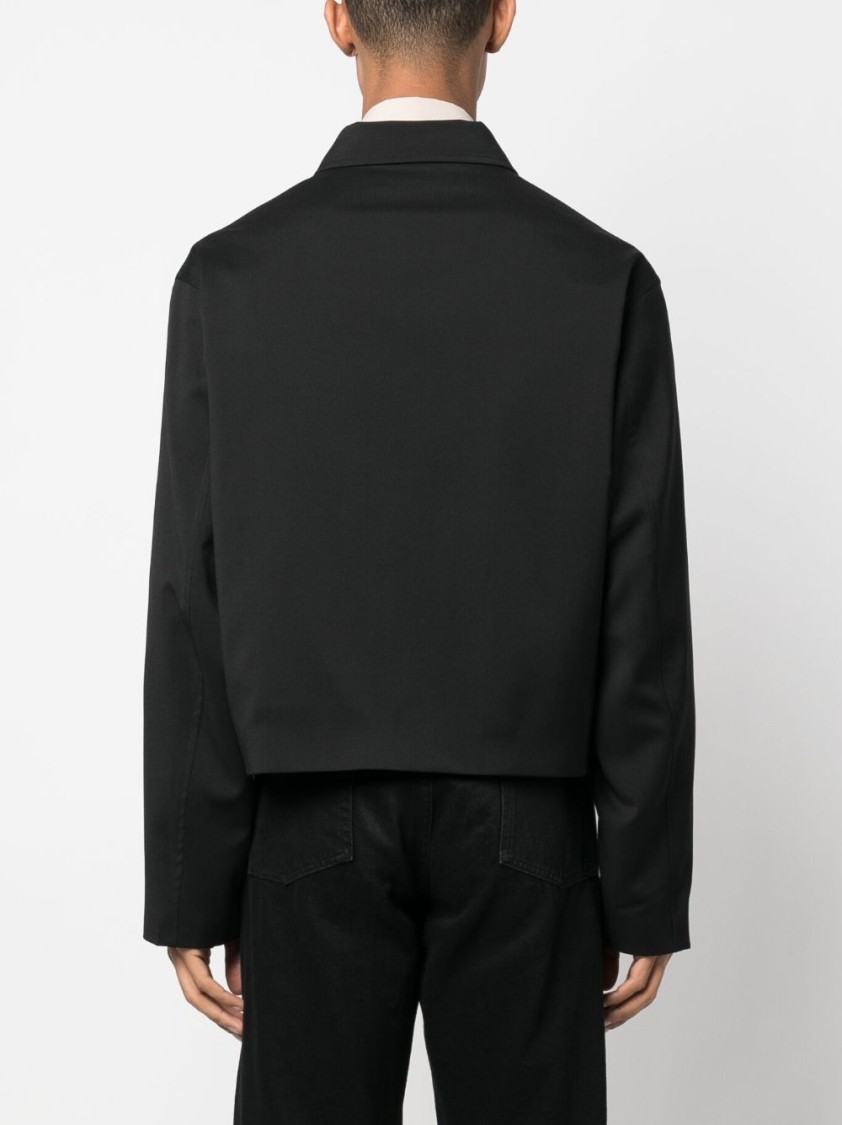 Our Legacy Jacket With Collar In Black