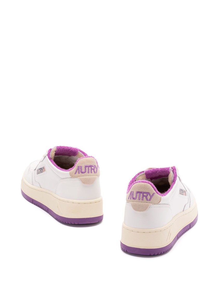 Autry White Medalist Trainers In Neutrals