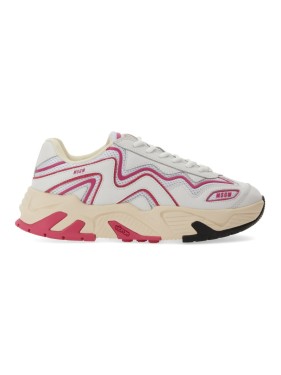 スニーカー MSGM VORTEX SNEAKER WITH VIBRAM SOLE MSGM Vortex Sneakers with Vibram sole | REVERSIBLE