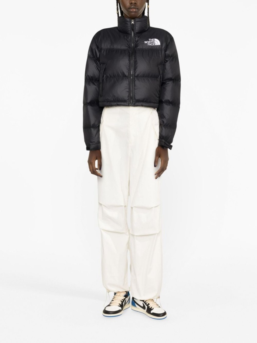 THE NORTH FACE THE NORTH FACE CROPPED PUFFER PARKA WITH FUNCTIONAL ZIPPER