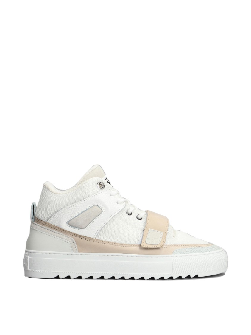 Mason Garments Firenze Mid Sneakers In White