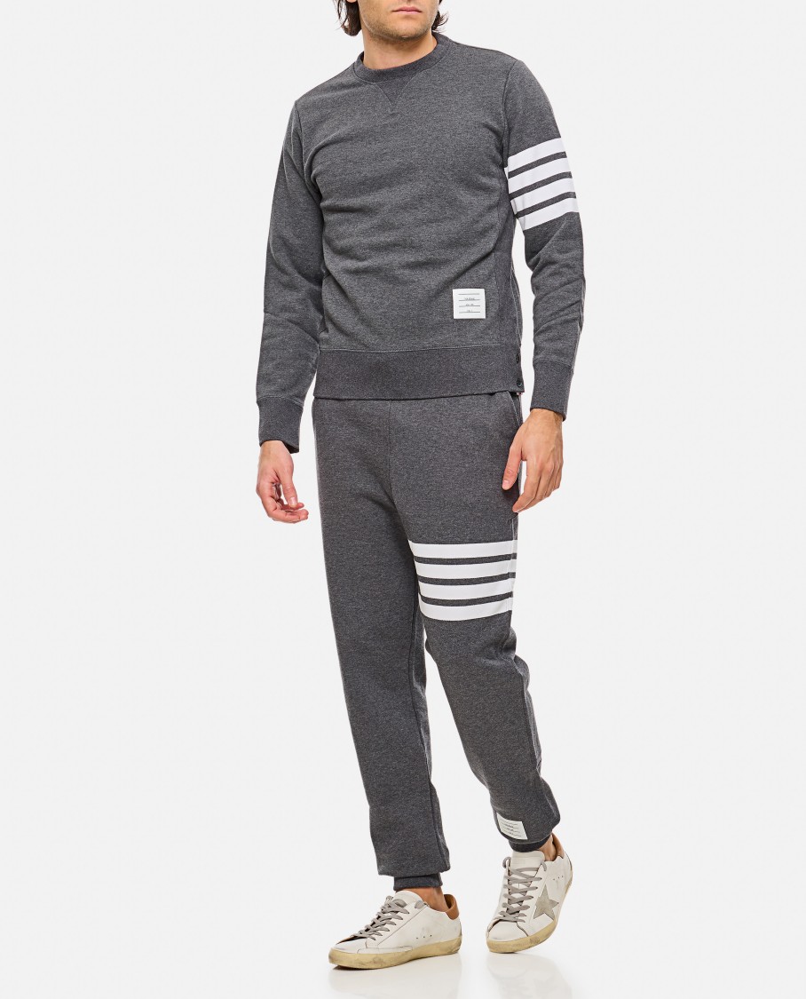 Thom Browne Classic Loopback 4-bar Sweatpants
