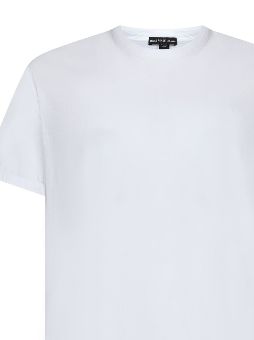 JAMES PERSE JAMES PERSE WHITE COTTON T-SHIRT