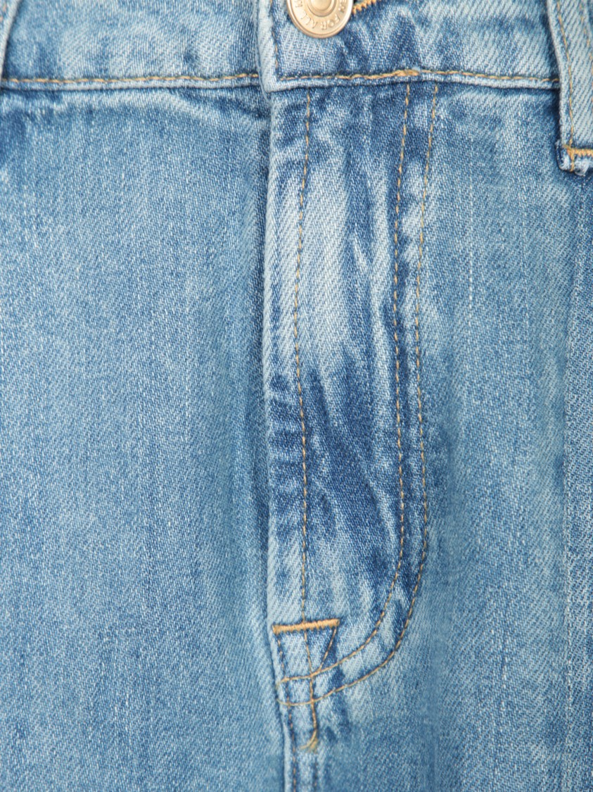 7 For All Mankind High-waisted Light Blue Jeans