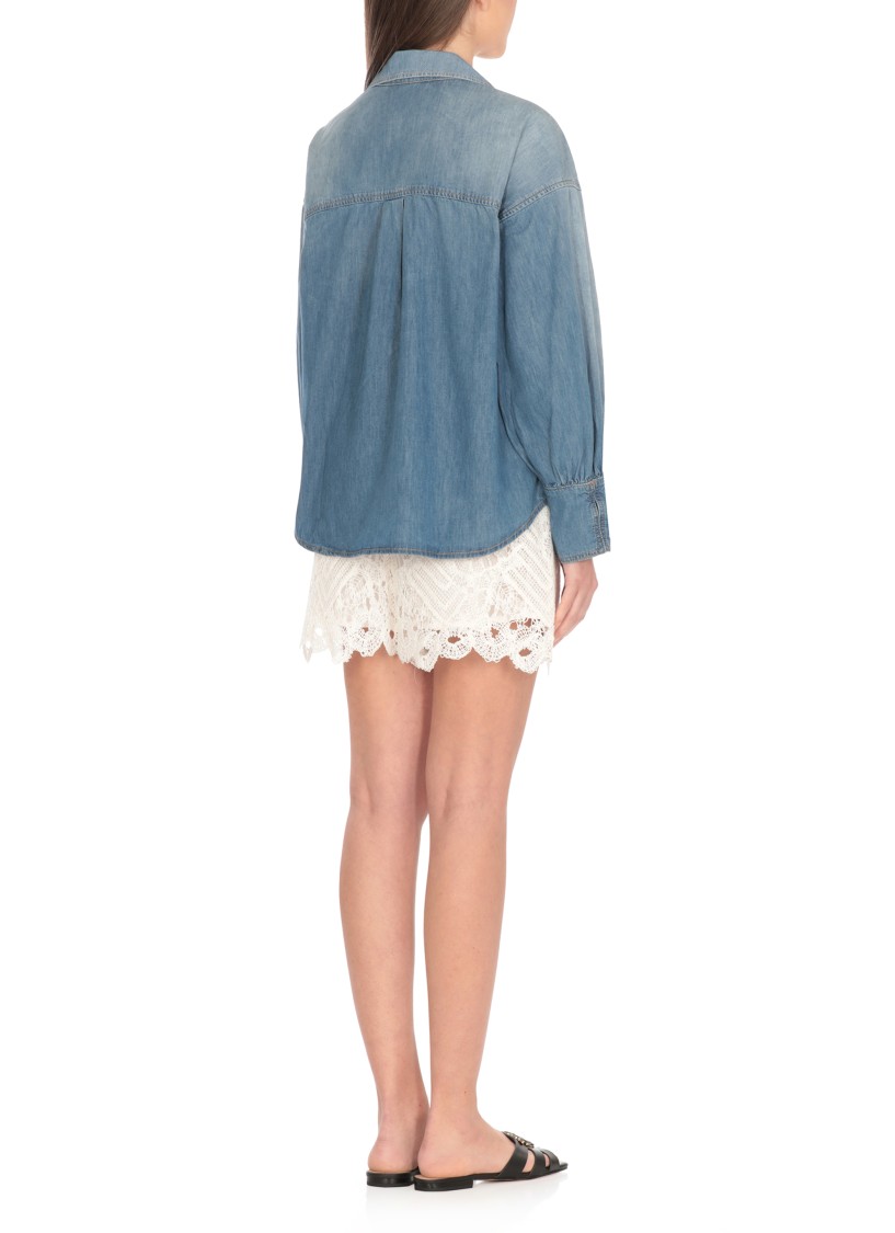 Shop Pinko Blue Calahari Blouse