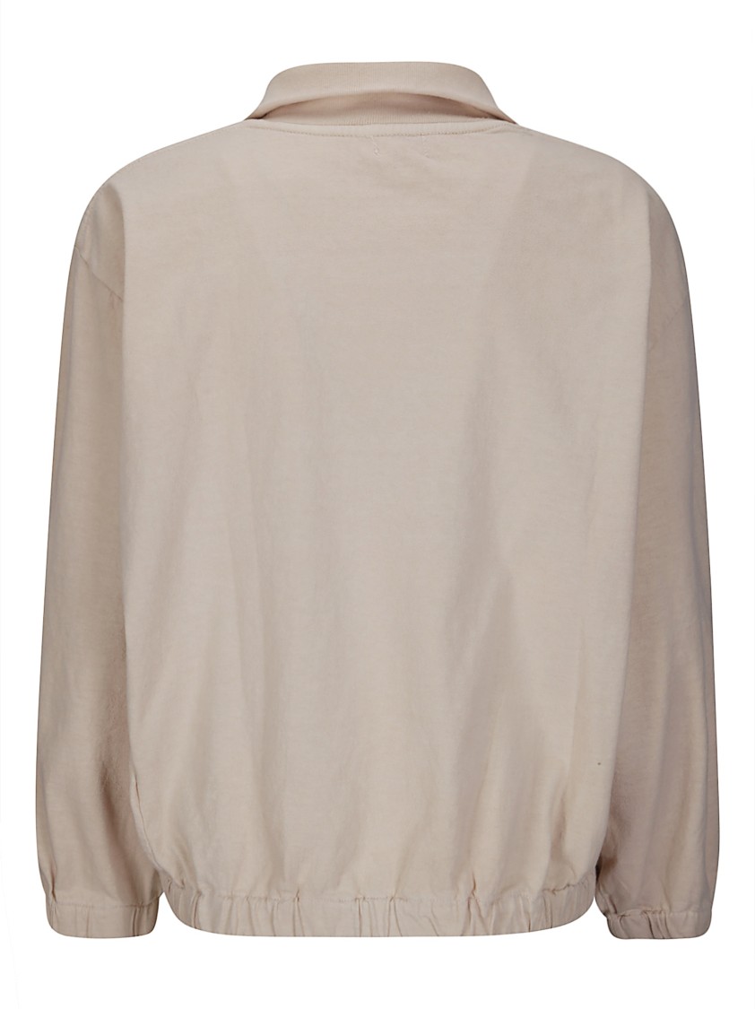 Epl Long-sleeved Cotton Sweatshirt In Neutral