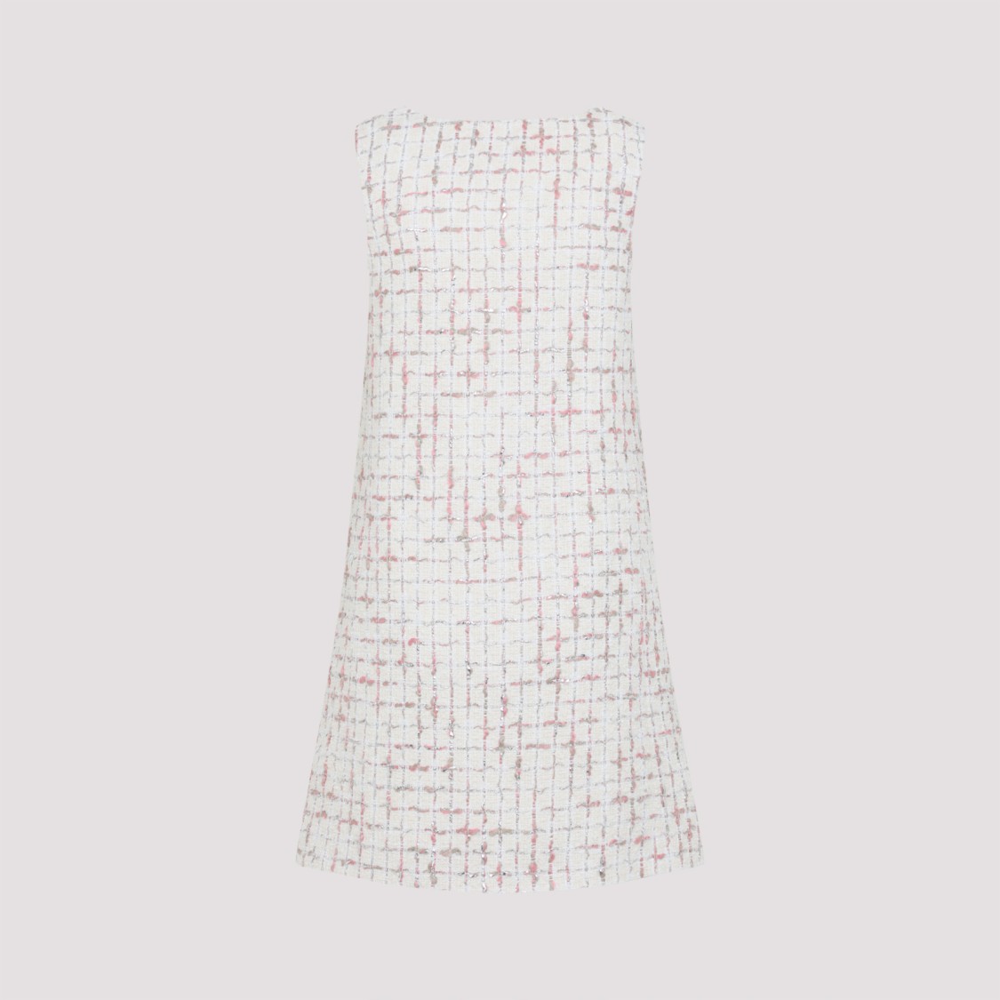 Giambattista Valli Grid-pattern Midi Dress