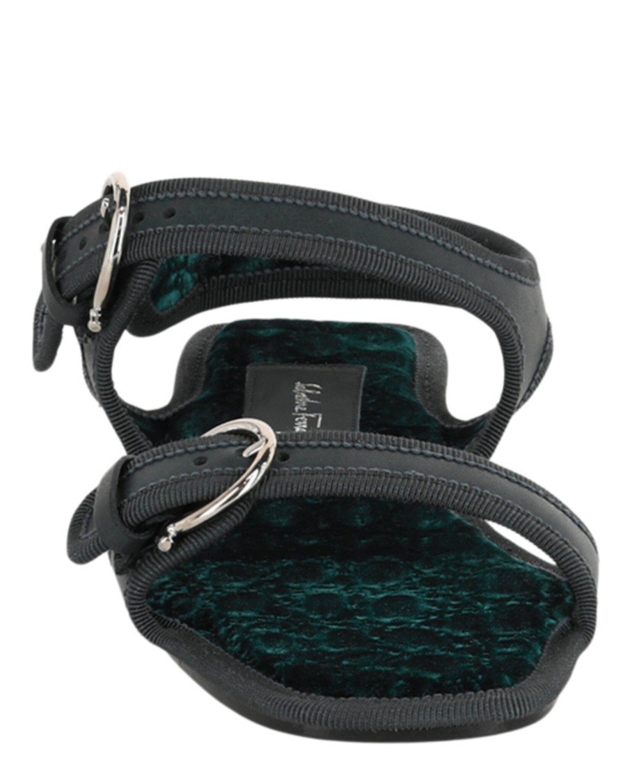 Ferragamo Anteo Gancini Buckle Sandals