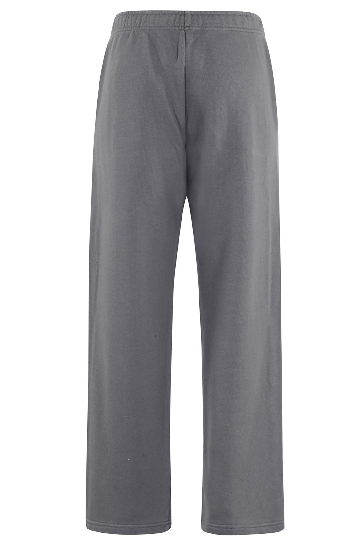 Shop Autry Comfortable Grey Jogger Pants With Embroidered Logo