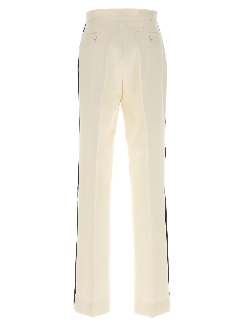Gucci Tailored Wool Pants In Neutral