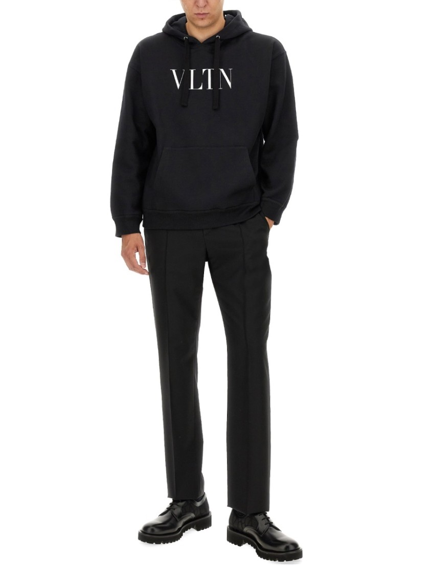Shop Valentino "vltn" Sweatshirt