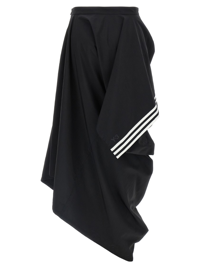 Y-3 W Wire Skirt Skirts Black In Black