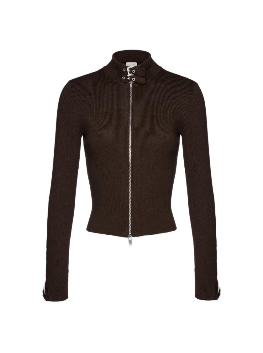 Magda Butrym Knitwear Sweater Brown