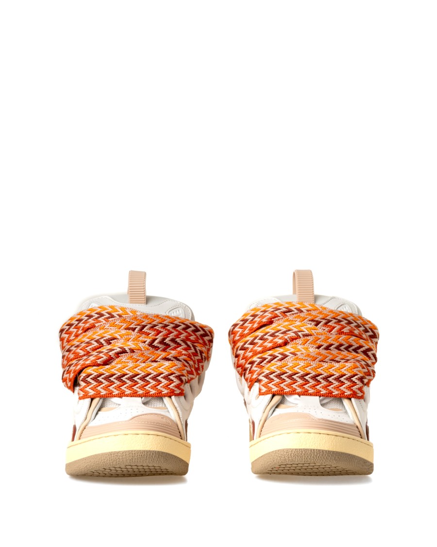 Lanvin The Curb Sneaker In Neutral
