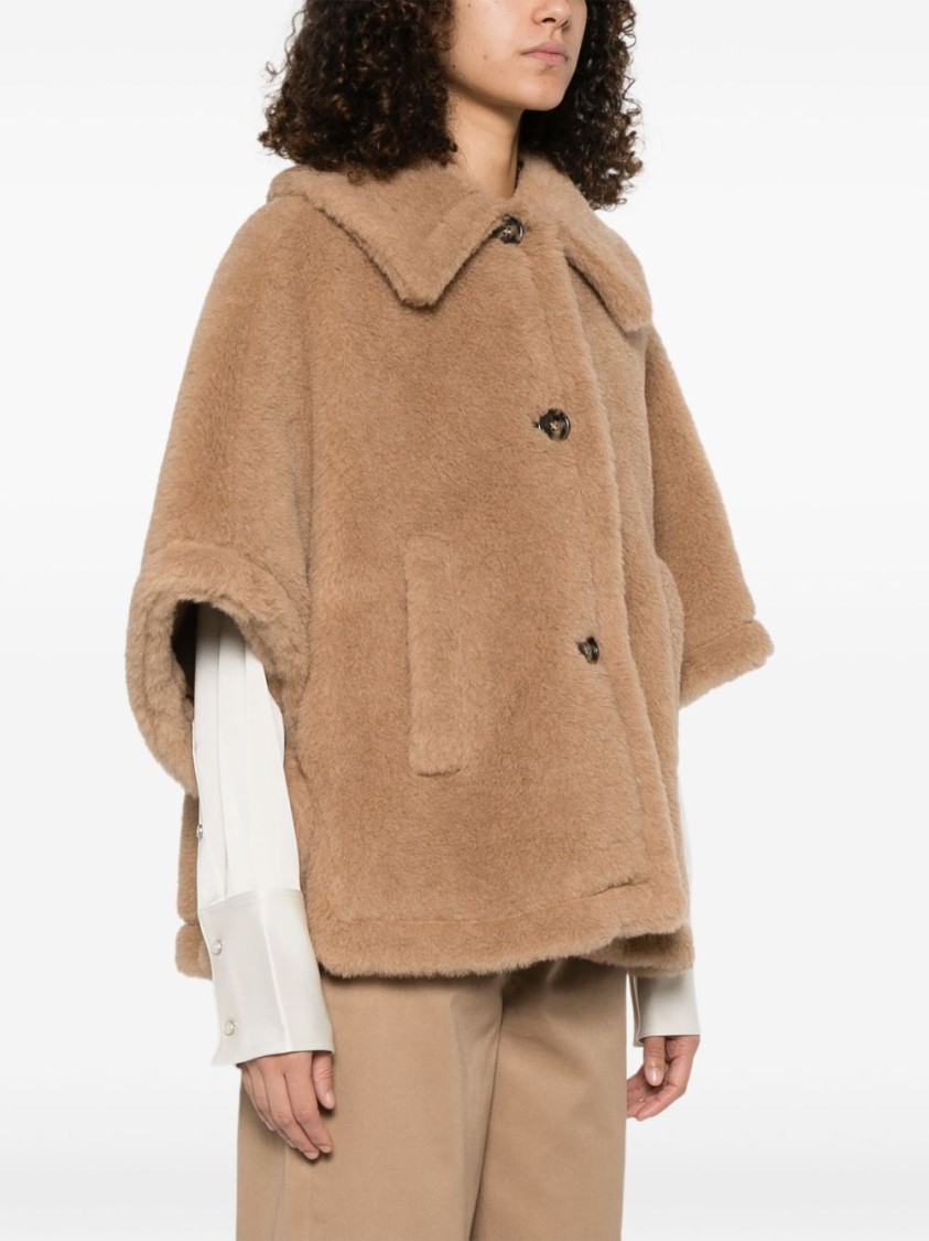 Shop Max Mara Tenebre Poncho