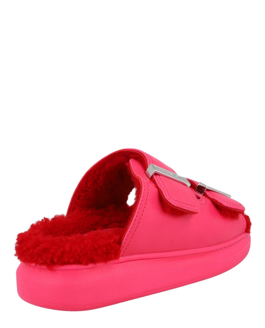 Alexander Mcqueen Oversized Hybrid Slides