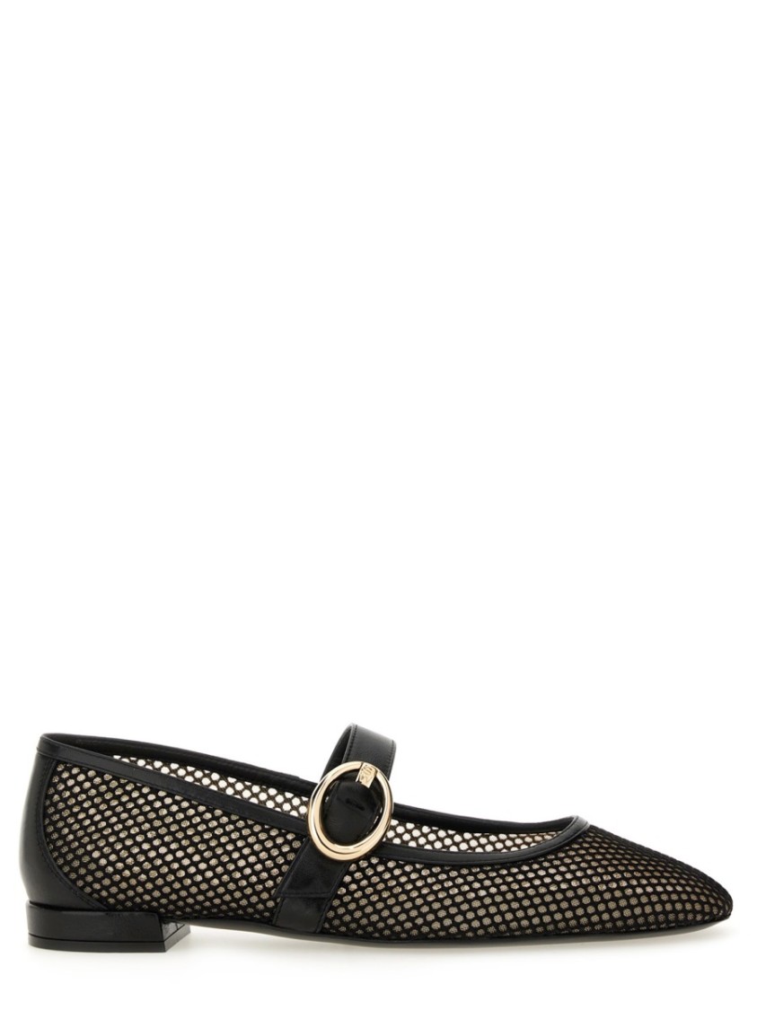 Stuart Weitzman Mary Jane Dancer Arabella In Black