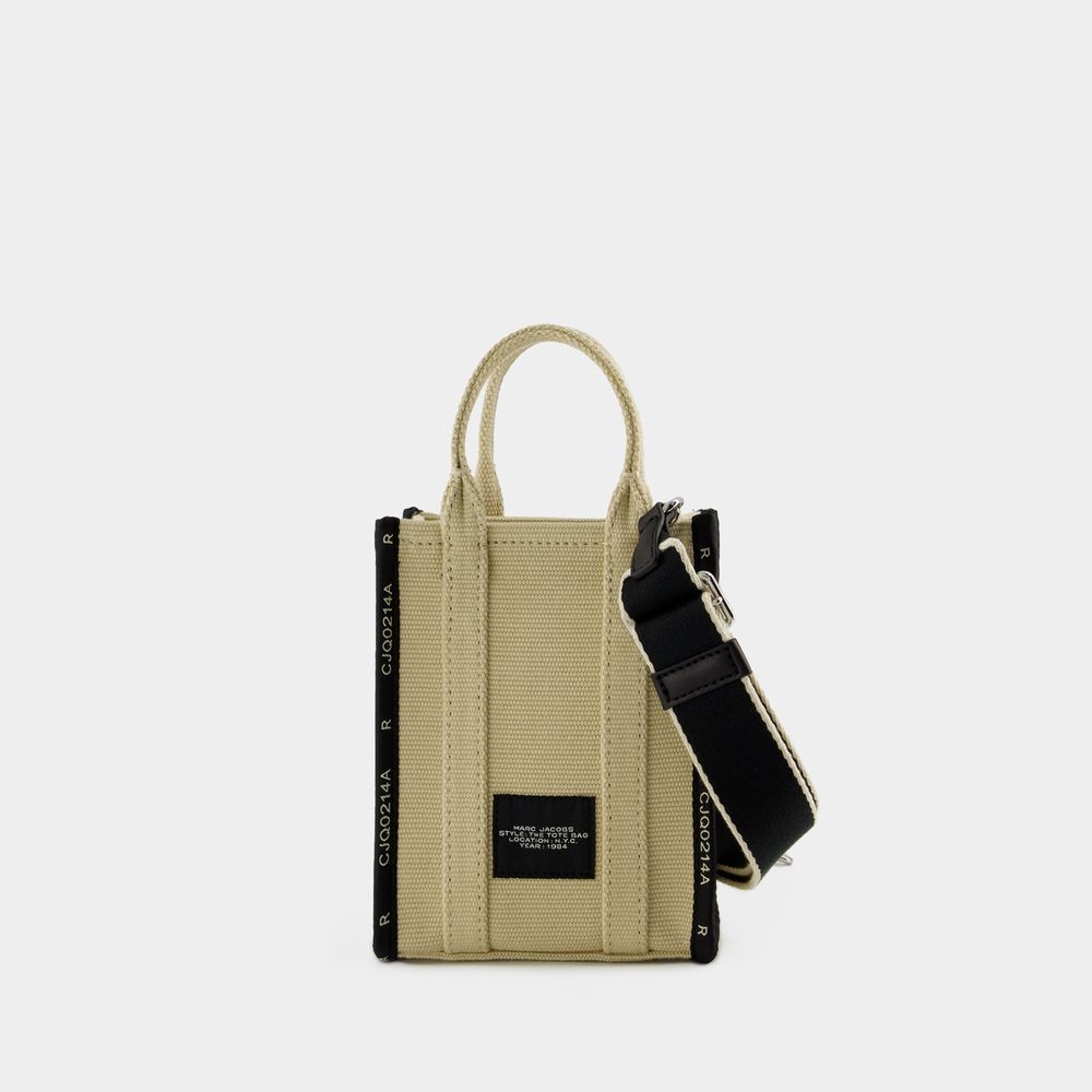 【関税込み】The Phone Tote Bag - Marc Jacobs - Cotton - Beig Marc Jacobs The Phone Tote Bag - Cotton - Beige | THE LIST