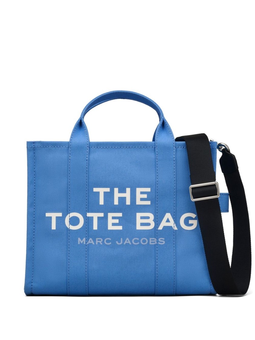 Marc Jacobs Cerulean Blue Tote Bag With Carrying Options