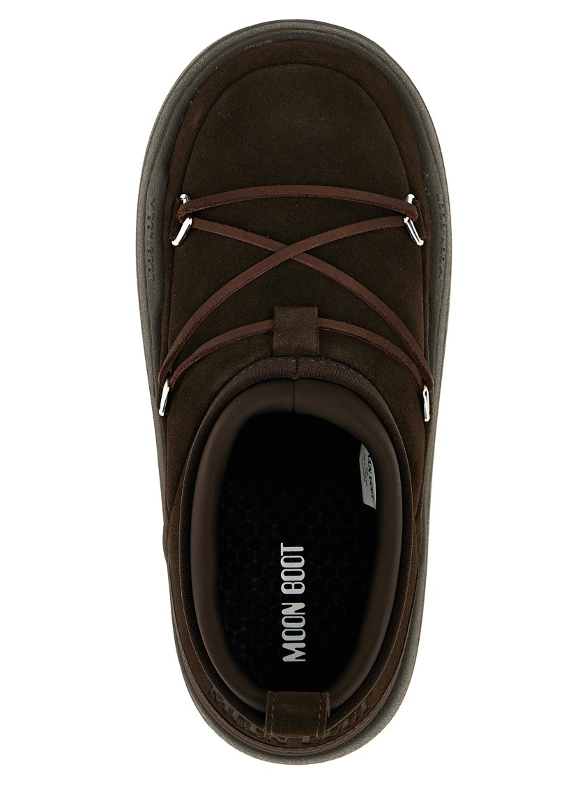 Moon Boot 'park Icon' Sneakers In Brown