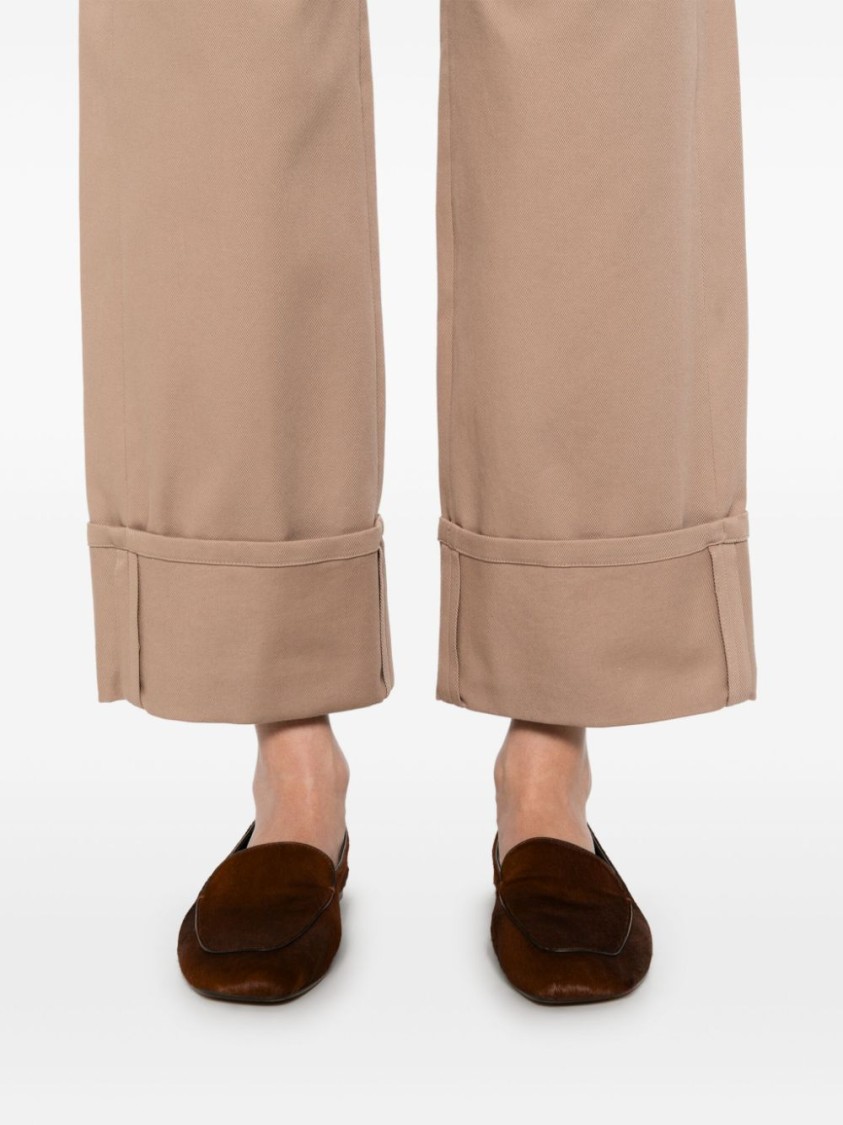Max Mara Cervia Jeans In Brown