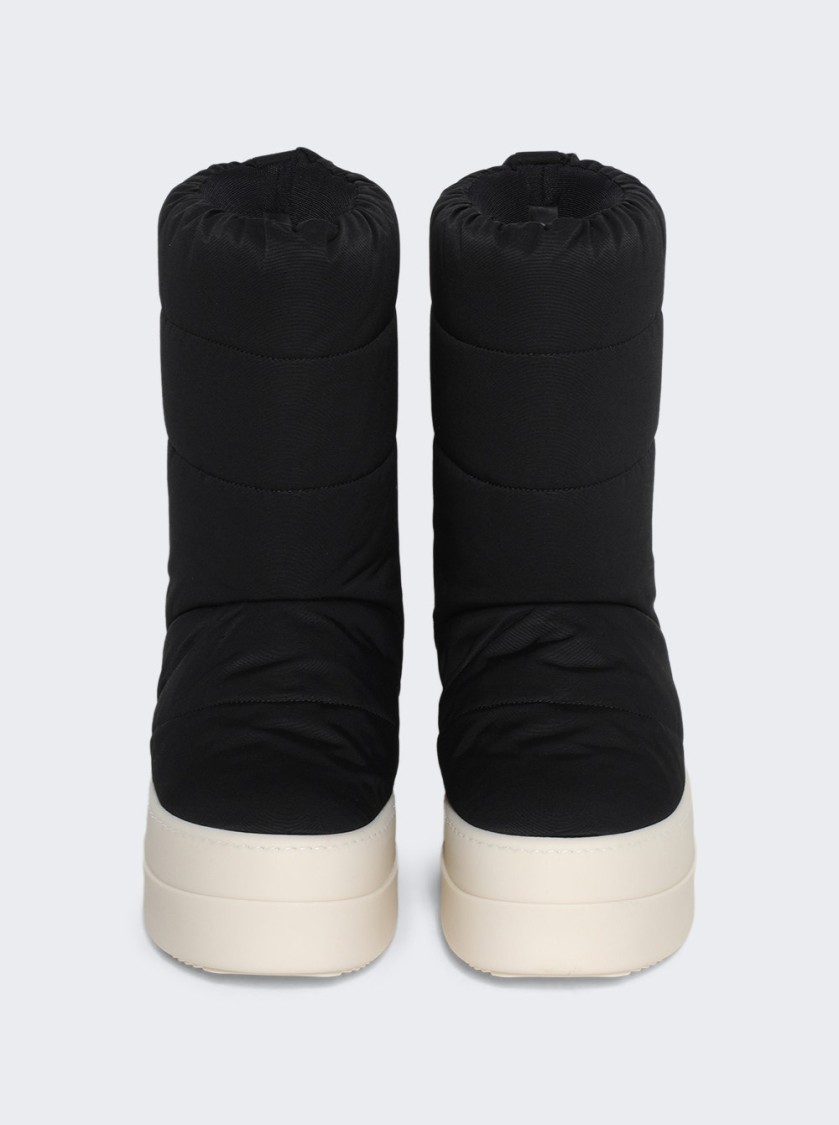 Shop Rick Owens Drkshdw Drkshdw By Rick Owens Mega Bumper Lunar Boot Black And Pearl